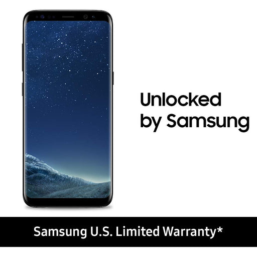 Samsung Galaxy S8 - 64 GB - Midnight Black - Unlocked - CDMA/GSM