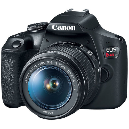 Canon EOS Rebel T7 24.1MP Digital SLR Camera with EF-S 18-55 IS II Lens