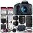 Photo4less Canon Eos Rebel T7 DSLR Camera + EF-S 18-55mm f/3.5-5.6 is II + EF 75-300mm f/4-5.6 III Lens + Canon Eos Shoulder Bag + 2x 64GB Memory Card + 58mm