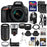 Nikon D5600 Wi-Fi Digital SLR Camera with 18-55mm VR & 70-300mm DX AF-P Lenses + 64GB Card + Case + Flash + Battery & Charger + Grip + Tripod + Kit