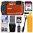 Nikon Coolpix W300 4K Wi-Fi Shock & Waterproof Digital Camera (Orange) with 32GB Card + Case + Battery + Monopod + Floating Handle + Kit