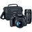 Canon Eos Rebel T7 DSLR Camera w/ 18-55mm Is II + 75-300mm III Double Zoom Deluxe Kit