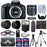 Canon Eos Rebel T7i / 800D Body+ 3 Lens Kit 18-55mm Is STM + 24GB + fl