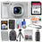 Canon PowerShot SX730 HS Wi-Fi Digital Camera (Silver) with 64GB Card + Case + Battery & Charger + Tripod + Strap + Kit