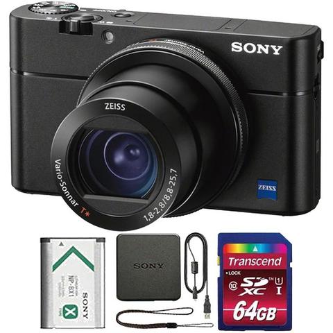 Sony Cyber-shot DSC-RX100 VA Digital Camera Black + 64GB Memory Card