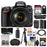 Nikon D750 Digital SLR Camera & 24-120mm f/4 VR Lens with 64GB Card + Case + Battery & Charger + Grip + Tripod + Filters + Kit