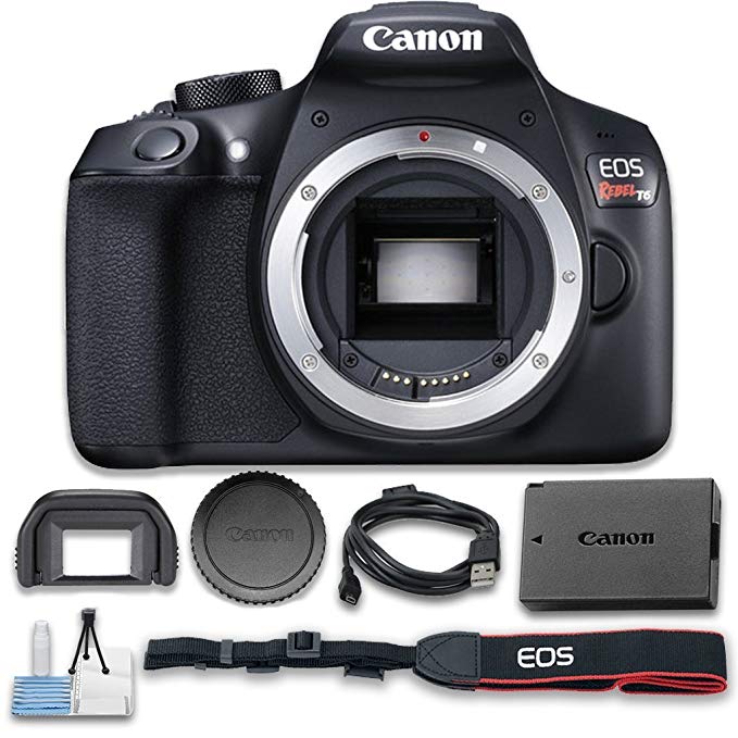 Canon Eos Rebel T6 Digital SLR Camera Wi-Fi Enabled - Body Only