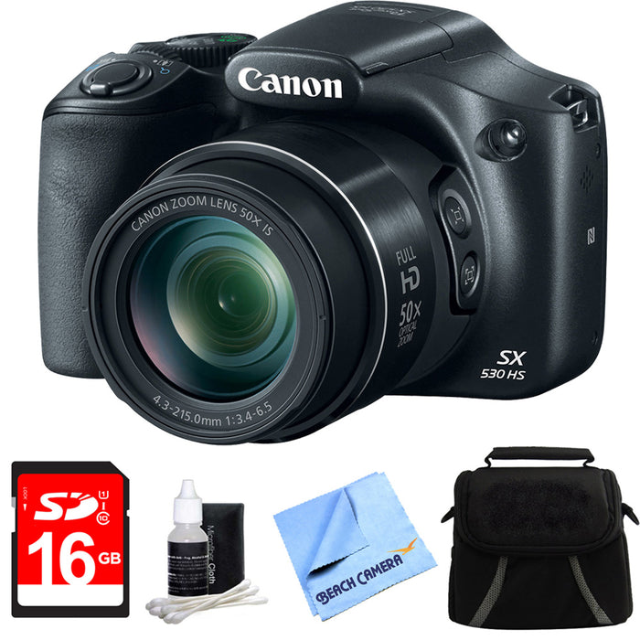 canon powershot sx530 hs 16mp digital camera