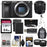 Sony Alpha a6500 4K Wi-Fi Digital Camera Body with Fe 50mm f/1.8 Lens + 64GB Card + Battery & Charger + Backpack + Tripod + Tele & Wide Lens Kit