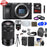 Sony Alpha a6500 4K Wi-Fi Digital Camera Body with 55-210mm Lens + 64GB Card + Backpack + Flash + Battery & Charger + Tripod + Kit