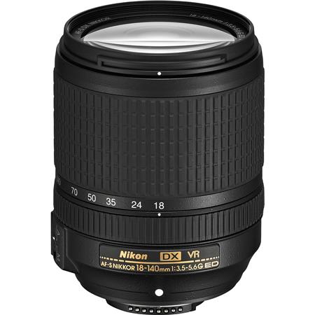 Nikon AF-S DX 18-140mm f/3.5-5.6G ED VR Lens For Nikon DSLR Cameras