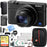Sony Cyber-shot DSC-RX100M6 VI 4K Zeiss 24-200mm Lens Digital Camera and Case Bundle