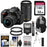Nikon D5600 Wi-Fi Digital SLR Camera with 18-55mm VR & 70-300mm DX AF-P Lenses with 32GB Card + Backpack + Flash + Tripod + Kit