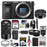 Sony Alpha a6500 4K Wi-Fi Digital Camera Body with 16-50mm & 55-210mm Lenses + 64GB Card + Case + Flash + Battery & Charger + Tripod Kit
