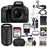Nikon D5600 Wi-Fi Digital SLR Camera with 18-140mm VR DX AF-S & 70-300mm AF-P VR Lens + 64GB Card + Case + Flash + Battery + Tripod + Kit
