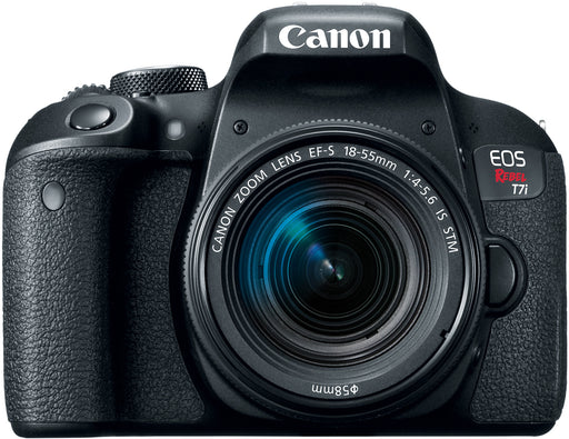 Canon EOS Rebel T7i 24.2 MP Digital SLR Camera - EF-S 18-55mm IS STM Lens