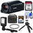 Canon Vixia HF R800 1080p HD Video Camera Camcorder (Black) with 32GB Card + Case + LED Video Light + Filter + Tabletop Tripod + Kit