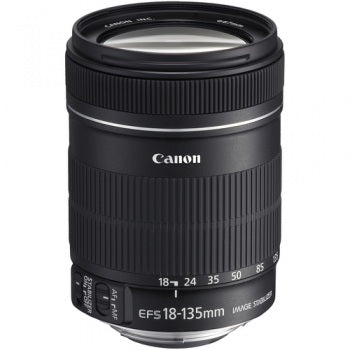 Canon EF-S 18-135mm F/3.5-5.6 IS Zoom Lens, Black